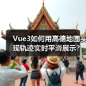 Vue3如何用高德地图实现轨迹实时平滑展示？
