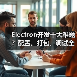 Electron开发十大难题？配置、打包、调试全攻略（图2）
