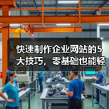 快速制作企业网站的5大技巧，零基础也能轻松上手！（图4）