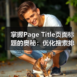 掌握Page Title页面标题的奥秘:优化搜索排名的关键策略(图2) 掌握Page Title页面标题的奥秘:优化搜索排名的关键策略(图2)