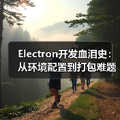 Electron开发血泪史：从环境配置到打包难题全解析
