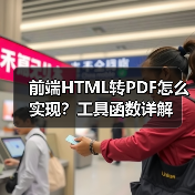 前端HTML转PDF怎么实现？工具函数详解（图3）