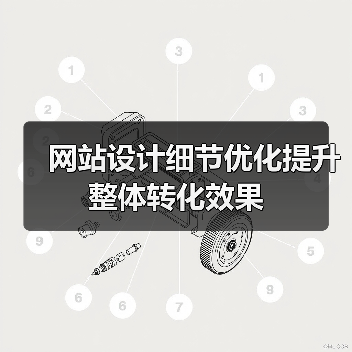 网站设计细节优化提升整体转化效果