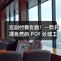告别付费套路!一款开源免费的 PDF 处理工具箱!(图4) 告别付费套路!一款开源免费的 PDF 处理工具箱!(图4)