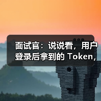 面试官:说说看,用户登录后拿到的 Token,你应该怎么存?存哪里?(图2) 面试官:说说看,用户登录后拿到的 Token,你应该怎么存?存哪里?(图2)