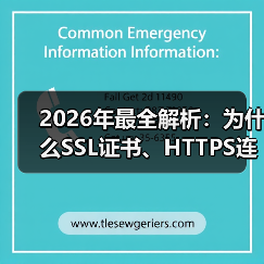 2026年最全解析:为什么SSL证书、HTTPS连接成排名关键(图1) 2026年最全解析:为什么SSL证书、HTTPS连接成排名关键(图1)