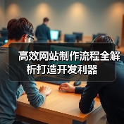高效网站制作流程全解析打造开发利器(图3) 高效网站制作流程全解析打造开发利器(图3)