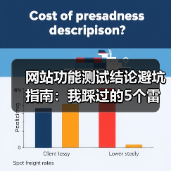 网站功能测试结论避坑指南：我踩过的5个雷区（图3）