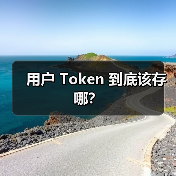 用户 Token 到底该存哪？