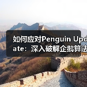 如何应对Penguin Update:深入破解企鹅算法背后的链接质量评估秘诀(图2) 如何应对Penguin Update:深入破解企鹅算法背后的链接质量评估秘诀(图2)