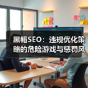 黑帽SEO：违规优化策略的危险游戏与惩罚风险