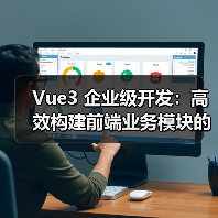 Vue3 企业级开发:高效构建前端业务模块的低代码解决方案(图1) Vue3 企业级开发:高效构建前端业务模块的低代码解决方案(图1)