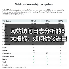 网站访问日志分析的8大指标：如何优化流量与用户留存？（图4）