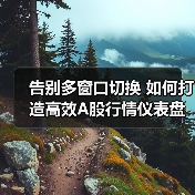 告别多窗口切换 如何打造高效A股行情仪表盘?(图4) 告别多窗口切换 如何打造高效A股行情仪表盘?(图4)