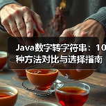 Java数字转字符串：10种方法对比与选择指南