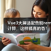 Vue3大屏适配告别rem计算，这样搞真的香！（图4）