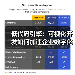 低代码引擎:可视化开发如何加速企业数字化转型?(图1) 低代码引擎:可视化开发如何加速企业数字化转型?(图1)