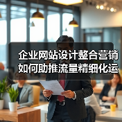 企业网站设计整合营销如何助推流量精细化运营?(图3) 企业网站设计整合营销如何助推流量精细化运营?(图3)