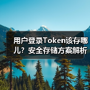 用户登录Token该存哪儿？安全存储方案解析