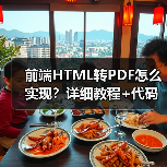 前端HTML转PDF怎么实现?详细教程+代码示例(图4) 前端HTML转PDF怎么实现?详细教程+代码示例(图4)