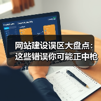 网站建设误区大盘点：这些错误你可能正中枪