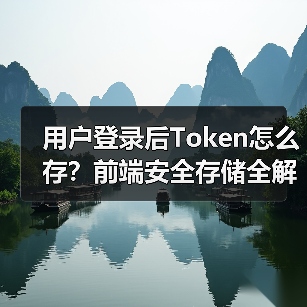 用户登录后Token怎么存？前端安全存储全解析（图4）