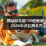 网站排名前100的秘密:2026年还在用老方法就输了(图4) 网站排名前100的秘密:2026年还在用老方法就输了(图4)