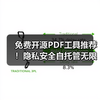 免费开源PDF工具推荐！隐私安全自托管无限制处理（图2）