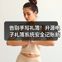 告别手写礼簿！开源电子礼簿系统安全记账新选择