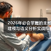 2026年必会掌握的主题建模与语义分析实战指南(图1) 2026年必会掌握的主题建模与语义分析实战指南(图1)