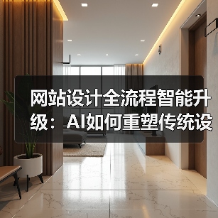 网站设计全流程智能升级:AI如何重塑传统设计流程?(图2) 网站设计全流程智能升级:AI如何重塑传统设计流程?(图2)