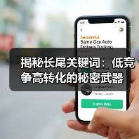 揭秘长尾关键词:低竞争高转化的秘密武器(图1) 揭秘长尾关键词:低竞争高转化的秘密武器(图1)