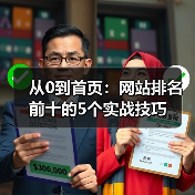 从0到首页:网站排名前十的5个实战技巧(图3) 从0到首页:网站排名前十的5个实战技巧(图3)