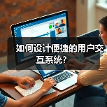 如何设计便捷的用户交互系统?(图1) 如何设计便捷的用户交互系统?(图1)