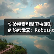 突破搜索引擎爬虫限制的秘密武器:Robots.txt爬虫协议全面解析(图3) 突破搜索引擎爬虫限制的秘密武器:Robots.txt爬虫协议全面解析(图3)