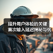 提升用户体验的关键:首次输入延迟揭秘与优化策略(图1) 提升用户体验的关键:首次输入延迟揭秘与优化策略(图1)