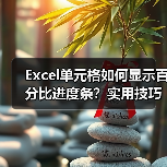 Excel单元格如何显示百分比进度条?实用技巧全解析(图4) Excel单元格如何显示百分比进度条?实用技巧全解析(图4)