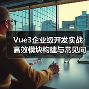 Vue3企业级开发实战:高效模块构建与常见问题解析(图1) Vue3企业级开发实战:高效模块构建与常见问题解析(图1)