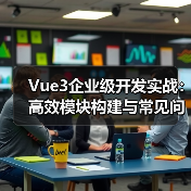 Vue3企业级开发实战:高效模块构建与常见问题解析(图2) Vue3企业级开发实战:高效模块构建与常见问题解析(图2)