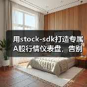 用stock-sdk打造专属A股行情仪表盘，告别多窗口切换焦虑（图3）
