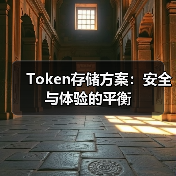 Token存储方案:安全与体验的平衡(图1) Token存储方案:安全与体验的平衡(图1)