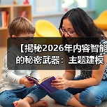 【揭秘2026年内容智能的秘密武器:主题建模与语义分析的深度应用】(图1) 【揭秘2026年内容智能的秘密武器:主题建模与语义分析的深度应用】(图1)