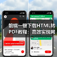 前端一键下载HTML转PDF教程:高效实现网页区域转换(图1) 前端一键下载HTML转PDF教程:高效实现网页区域转换(图1)