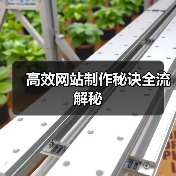高效网站制作秘诀全流解秘(图2) 高效网站制作秘诀全流解秘(图2)