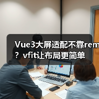 Vue3大屏适配不靠rem?vfit让布局更简单(图1) Vue3大屏适配不靠rem?vfit让布局更简单(图1)
