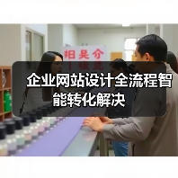 企业网站设计全流程智能转化解决(图1) 企业网站设计全流程智能转化解决(图1)