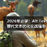 2026年必学!Alt Text替代文本优化实战指南(图1) 2026年必学!Alt Text替代文本优化实战指南(图1)