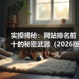 实操揭秘:网站排名前十的秘密武器(2026版)(图4) 实操揭秘:网站排名前十的秘密武器(2026版)(图4)