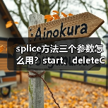 splice方法三个参数怎么用？start、deleteCount与items详解（图3）