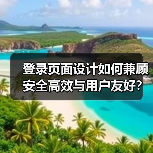 登录页面设计如何兼顾安全高效与用户友好?(图3) 登录页面设计如何兼顾安全高效与用户友好?(图3)